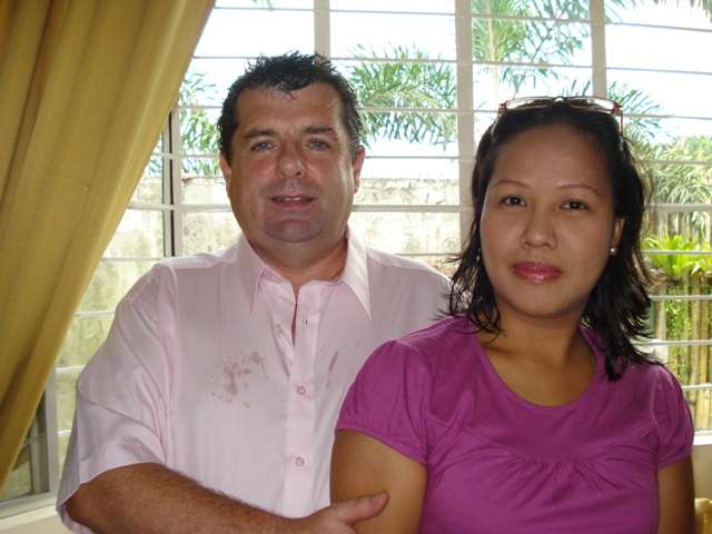 First contact was made in December 2006 with Filipinokisses. <br>First met my women in May 2007, married June 2007 . <br>Wow real whirl wind but very happy . <br>Now we are living in San Jose Del Monte...